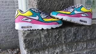 "CARTOON" on Air Max 90 CUSTOM!!!