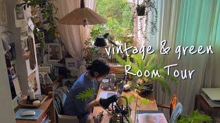 ENG | 14㎡ Vintage & Green Room Tour!