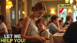 Billionaire Dad Sees Waitress Let Disabled Son Climb Into Her Lap — Then Changes Her Life