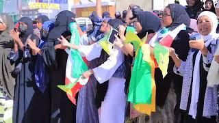 Soo dhawaynta Madaxweynaha Somaliland Muuse Biixi Cabdi ee Caasimada Somaliland ee Hargeysa