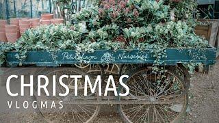 Christmas at Petersham Nurseries | Vlogmas Day 3 | My Midlife Story