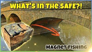 We Found a SAFE! Did Those Thieves Leave Anything Inside? | Magnet Fishing