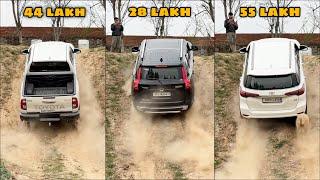 Fortuner vs Hilux vs Scorpio N | Offroad Challenge