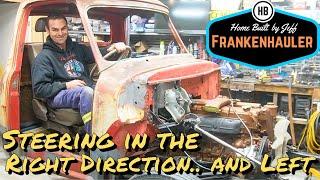 Steering in the right direction - 1954 Ford F600 Car Hauler Build part 21