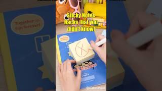 Sticky Notes Hacks that you didn't know! #shorts