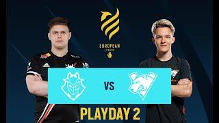 G2 Esports vs Virtus Pro // Rainbow Six European league 2021 - Stage 1 - Playday #2