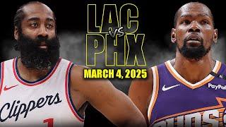 Los Angeles Clippers vs Phoenix Suns Full Game Highlights - March 4, 2025 | NBA Regular Season