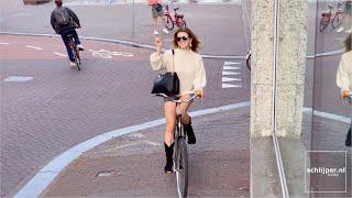 Cyclists at Haarlemmerplein - September 10, 2021 11:29