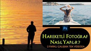 Hareketli fotoğraf nasıl yapılır?Photoshop Dersleri