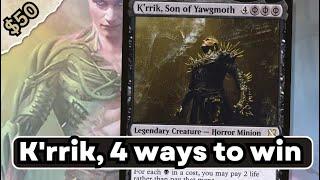 Best cards for K'rrik Son of Yawgmoth under $50 | EDH deck tech | Combo Guide | Magic: The Gathering