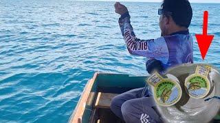 ASTAGA... terbuat dari apa senar sekuat ini sampai berbekas ditangan menahan sambaran ikan besar