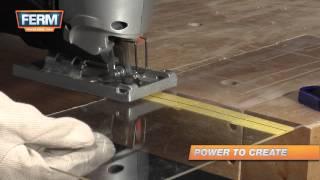 Cutting plexiglass with a jig saw