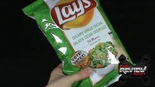 Random Spot - Lay's Do us a Flavour Creamy Garlic Ceasar Chips