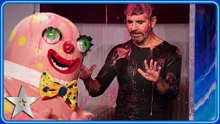 Mr Blobby SLIMES Simon Cowell!! | Auditions | BGT 2023