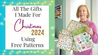 All the Christmas Gifts I Made for 2024 | Free Patterns |