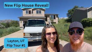 New Flip House Reveal | Flip Tour #1 | Layton, Utah