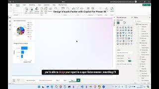 Design visuals faster with Copilot for Power BI