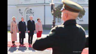 Wizyta Prezydenta Andrzeja Dudy z Małżonką na Litwie