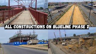 Lagos Blue Line Phase Two Construction Update! | All The Major work Going On