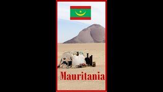 #109. MAURITANIA  in 1 minute - #Shorts - Geography Nuts