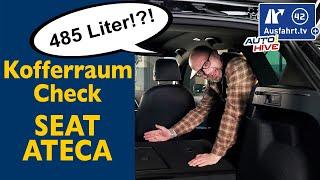 Kofferraum-Check: Seat Ateca - was passt in den Kofferraum? Fahrrad? Leiter? Koffer? Taschen?