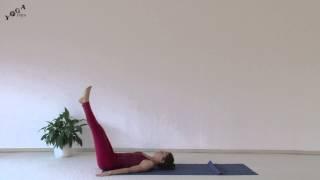 Inverted-V to Shoulder Stand Sarvangasana