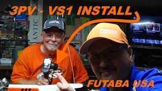 FUTABA USA 3PV-VS1 Tunnel Boat Setup