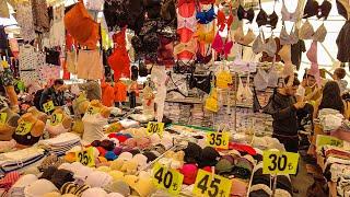 Istanbul Market Shopping Tour 2022[4k60fps]-Friday Bazaar in Kadıköy