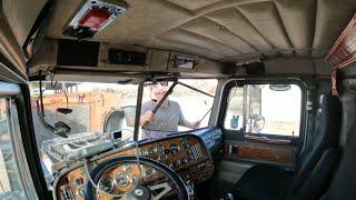 #762 Peterbilt 379 Windshield Replacement The Life of an Owner Operator Flatbed Truck Driver