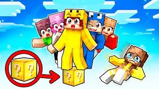 OVERLEEF Op 1 LUCKYBLOCK In Minecraft!