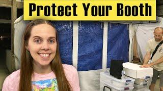 How to Secure Your Art Booth at Night