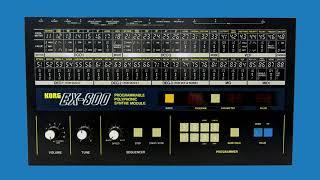 KORG EX-800 (1984) Hybrid Synthesizer Part 2