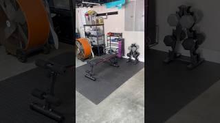 DIY Garage Home Gym Setup #homegym #garagegym