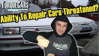 Utter Chaos IF Car Repairs Are Banned On Older Cars! Do You Think We'll Ever See Such Restrictions?