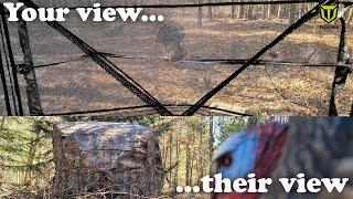 TideWe See Through Ground Blind and Chair