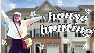 Come HOUSE HUNTING With Me!! | 2021 House Tours | Buying A TOWNHOUSE in Maryland!