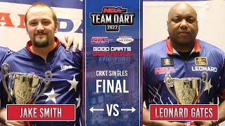 Jake Smith vs Leonard Gates | Masters Singles Cricket Round 4 | NDA Team Dart 2022