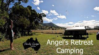 BEST private farmstay near Brisbane -Angel's Retreat Pet Friendly Camping