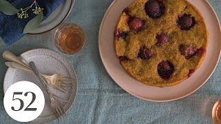 Marian Burros' Plum Torte