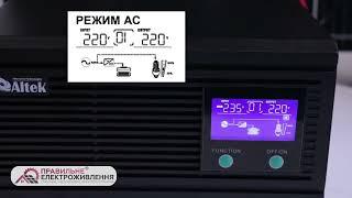 Джерело безперебійного живлення ALTEK ASK12 1200VA