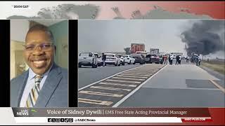 Truck Fire Update | Expert explosives team on the scene - Sidney Dywili