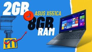 ASUS X551CA RAM upgrade from 2GB to 8GB