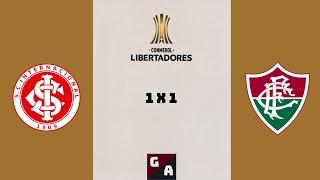 GOL INTERNACIONAL 1 X 1 FLUMINENSE LIBERTADORES 2023 NARRAÇÃO