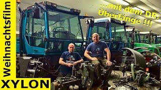 Fendt Xylon Front EHR Einbau | Favorit 822 mit 16.000 Stunden | Sprüche mit Dr. Xylon