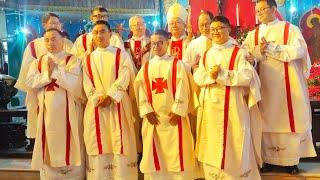 Seven Diacons Diaconate Ordination at St Teresa Church in kalimpong ️