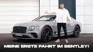 Meine erste Fahrt im Bentley  Continental GT Speed