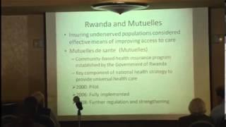 Learning from countries with Universal Coverage -- Learning from Rwanda