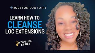 How To Clean Your Locs - Loc Extensions Edition - Detox Locs - Step By Step Process - DIY