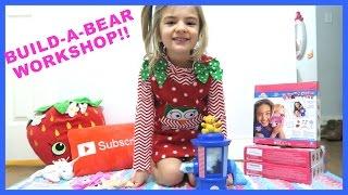 MY FIRST BUILD A BEAR WORKSHOP!!