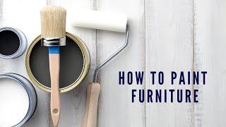 My Step by Step Process For Furniture You Love